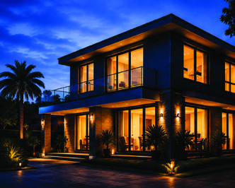 A home fitted out with Kashvi Enterprises electrical and water systems